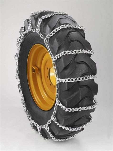 how to install skid steer tire chains|12x16.5 tractor tire chains.